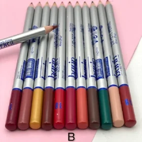 خط لب رنگی پک 12 عددی بارین بیوتی سری B (5)