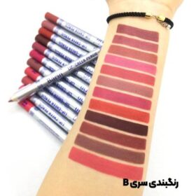 رژ لب مدادی بارین بیوتی Barin beauty پک 12 عددی - سری 2