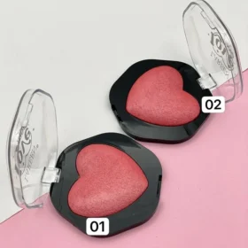رژگونه تکی سنگی طرح قلب اورجینال Lareen G117