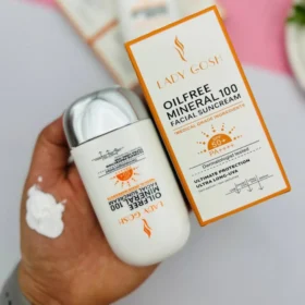 کرم ضد آفتاب بی رنگ اورجینال لیدی گاش SPF50