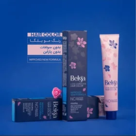 رنگ مو بلگا Low Ammonia سری رنگ گردویی 100 میل