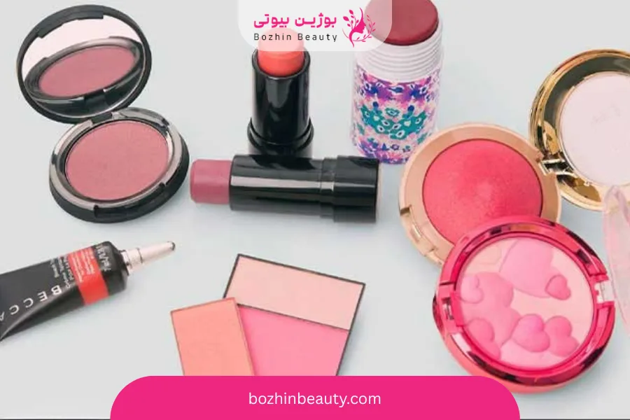 انواع رژ گونه و تفاوت آن‌ها
