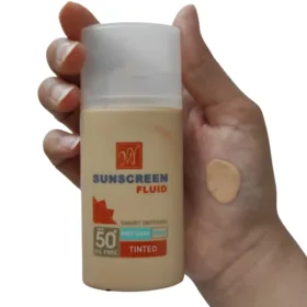 ضد آفتاب فلوئیدی رنگی اسمارت دیفنس مای SPF50 حجم ۵۰ میل
