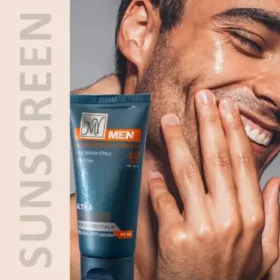 کرم ضد آفتاب بی رنگ مای مناسب آقایان SPF50 حجم ۵۰ میل