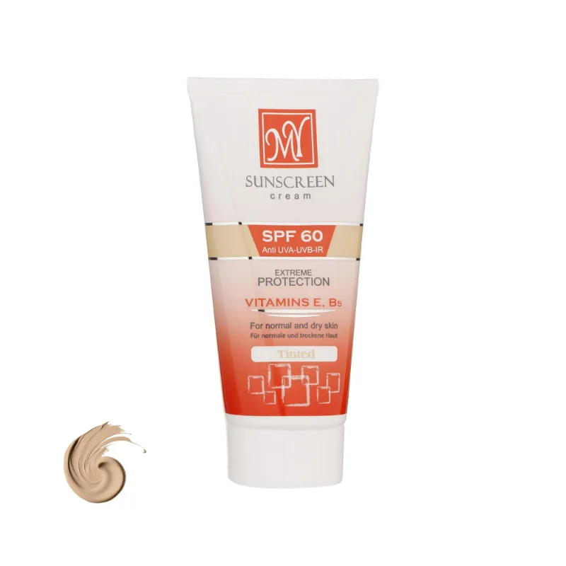 کرم ضد آفتاب رنگی مای مناسب پوست خشک SPF60 حجم ۵۰ میل