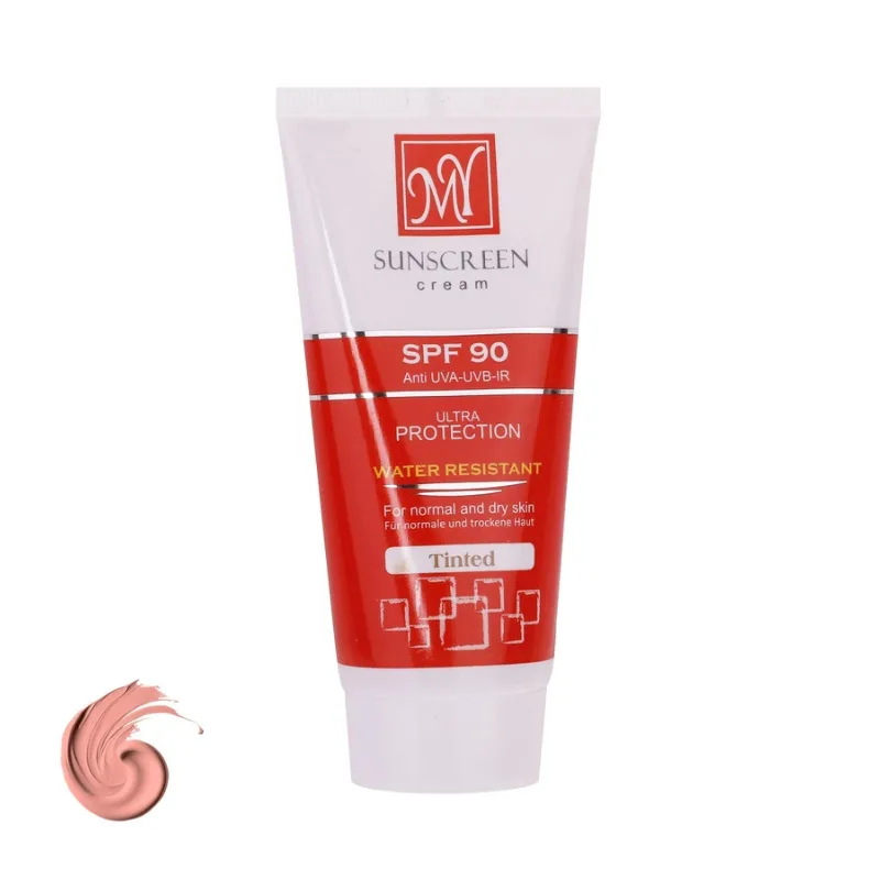 کرم ضد آفتاب رنگی مای مناسب پوست خشک SPF90 حجم ۵۰ میل