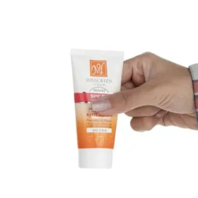 کرم ضد آفتاب ضد چروک رنگ طبیعی مای SPF50 حجم ۵۰ میل