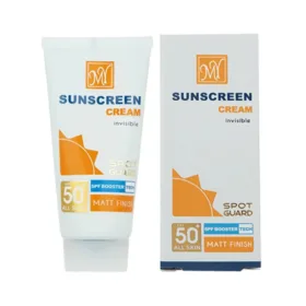 کرم ضد آفتاب ۴ کاره بی رنگ اسپات گارد مای مناسب پوست خشک SPF50 حجم ۵۰ میل