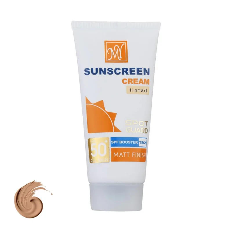 کرم ضد آفتاب ۴ کاره رنگی اسپات گارد مای مناسب پوست خشک SPF50 حجم ۵۰ میل
