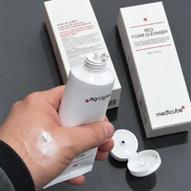 فوم شوینده ضد جوش مدی کیوب Medicube مدل Red حجم 120 میلی لیتر (3)