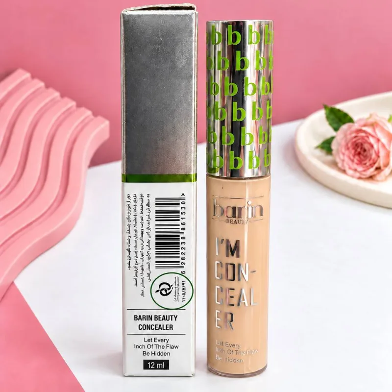 کانسیلر مایع بارین بیوتی مدل I’m Concealer حجم 12 میل