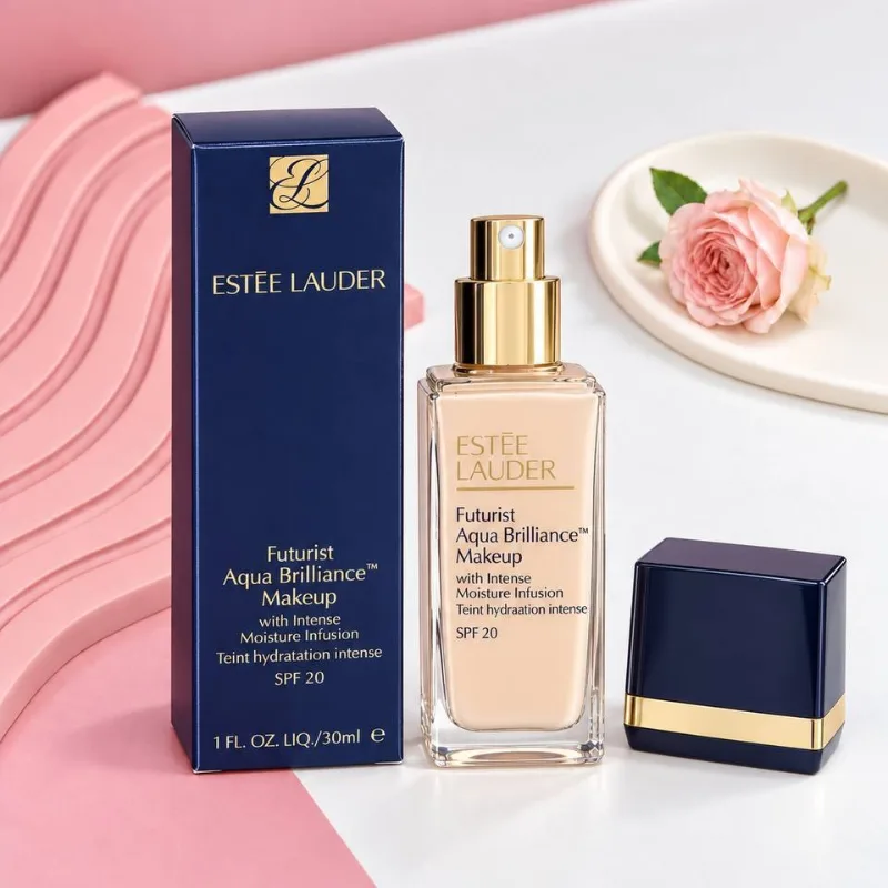 کرم پودر آبرسان استی لادر مدل Futurist Aqua Brilliance SPF 20 حجم 30 میل